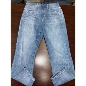 Madewell The Perfect Vintage Jeans With Heart Patch Size 30